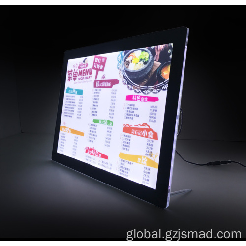 Crystal LED Light Box Window Display Crystal LED Light Box Supplier